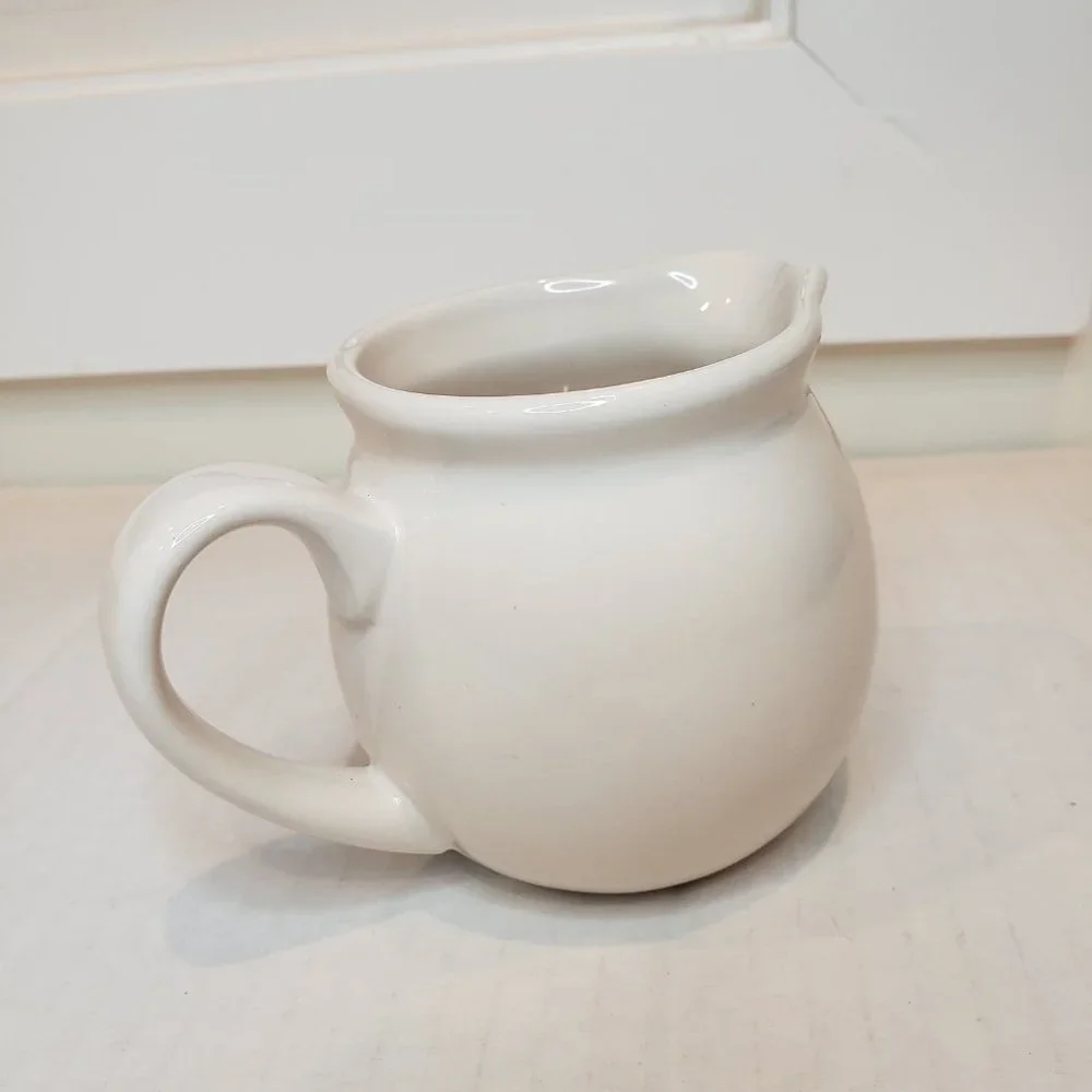 Rae Dunn Artisan Collection Creamer with handle 3.5 x  3.5